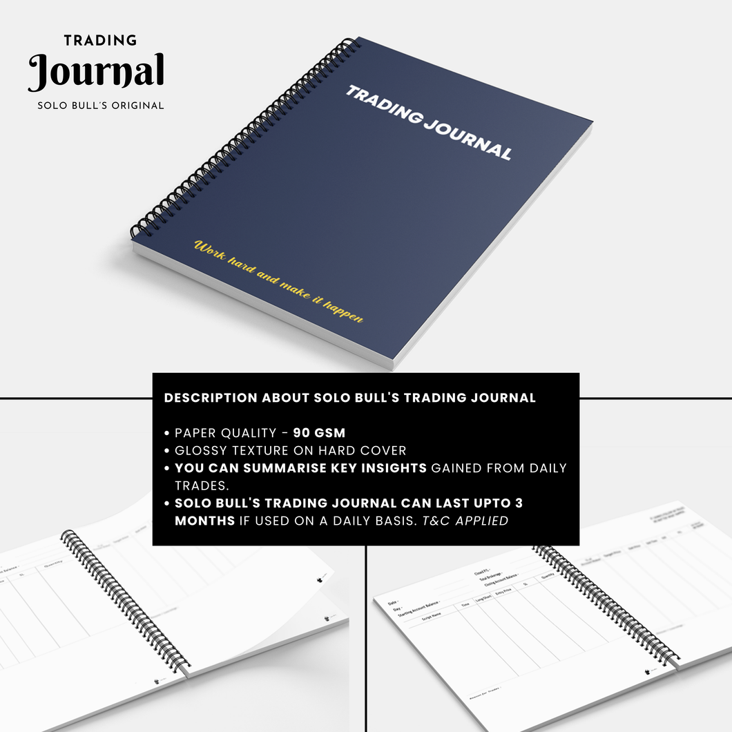 SOLO BULL's Trading Journal [Spiral-Bound] 2024 | Track, Analyze, Improve! | Stock, Options, Futures, Forex, Crypto | Organize Your Trades.