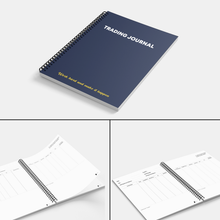 Load image into Gallery viewer, SOLO BULL&#39;s Trading Journal [Spiral-Bound] 2024 | Track, Analyze, Improve! | Stock, Options, Futures, Forex, Crypto | Organize Your Trades.
